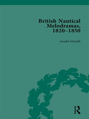 cover image of British Nautical Melodramas, 1820–1850
